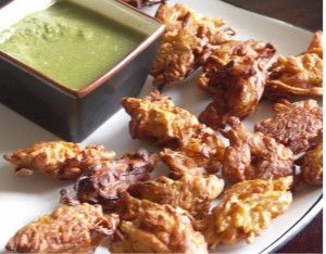 Onion Pakoras Onion Pakoras