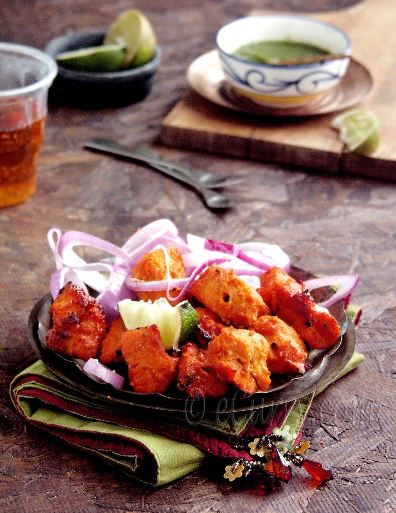 Murgh Tikka – Spiced Skewered Chicken | eCurry - The Recipe Blog