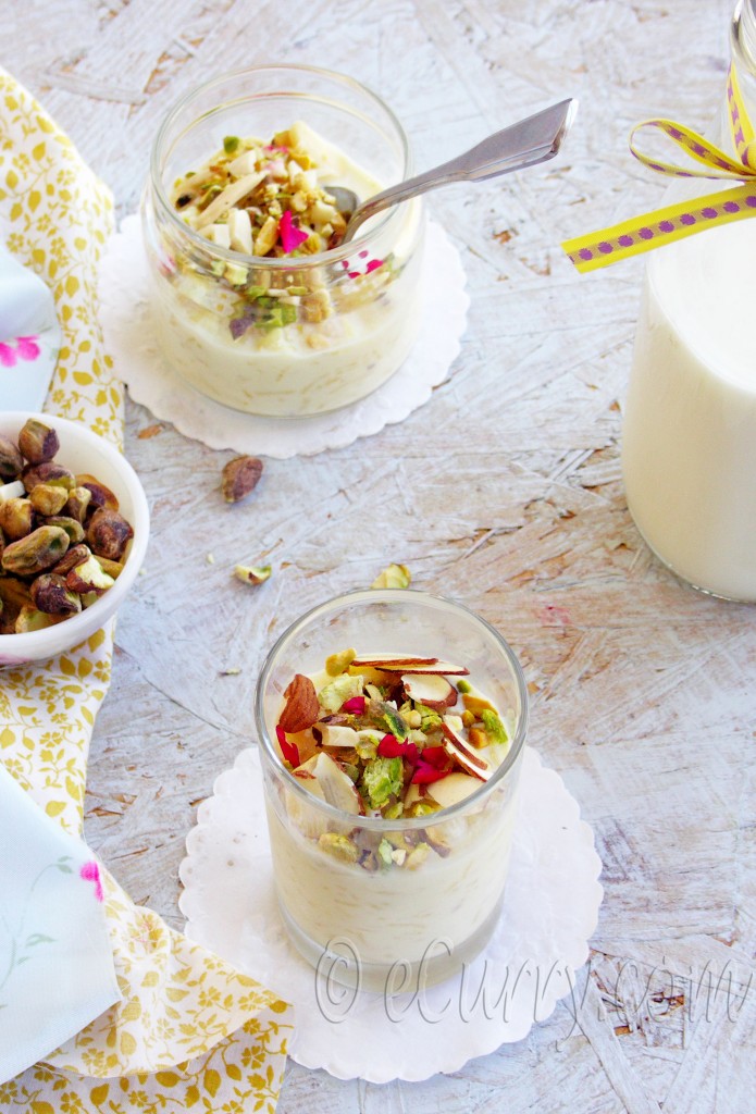 Kheer – Indian Rice Pudding with Nuts and Saffron | eCurry - The Recipe ...