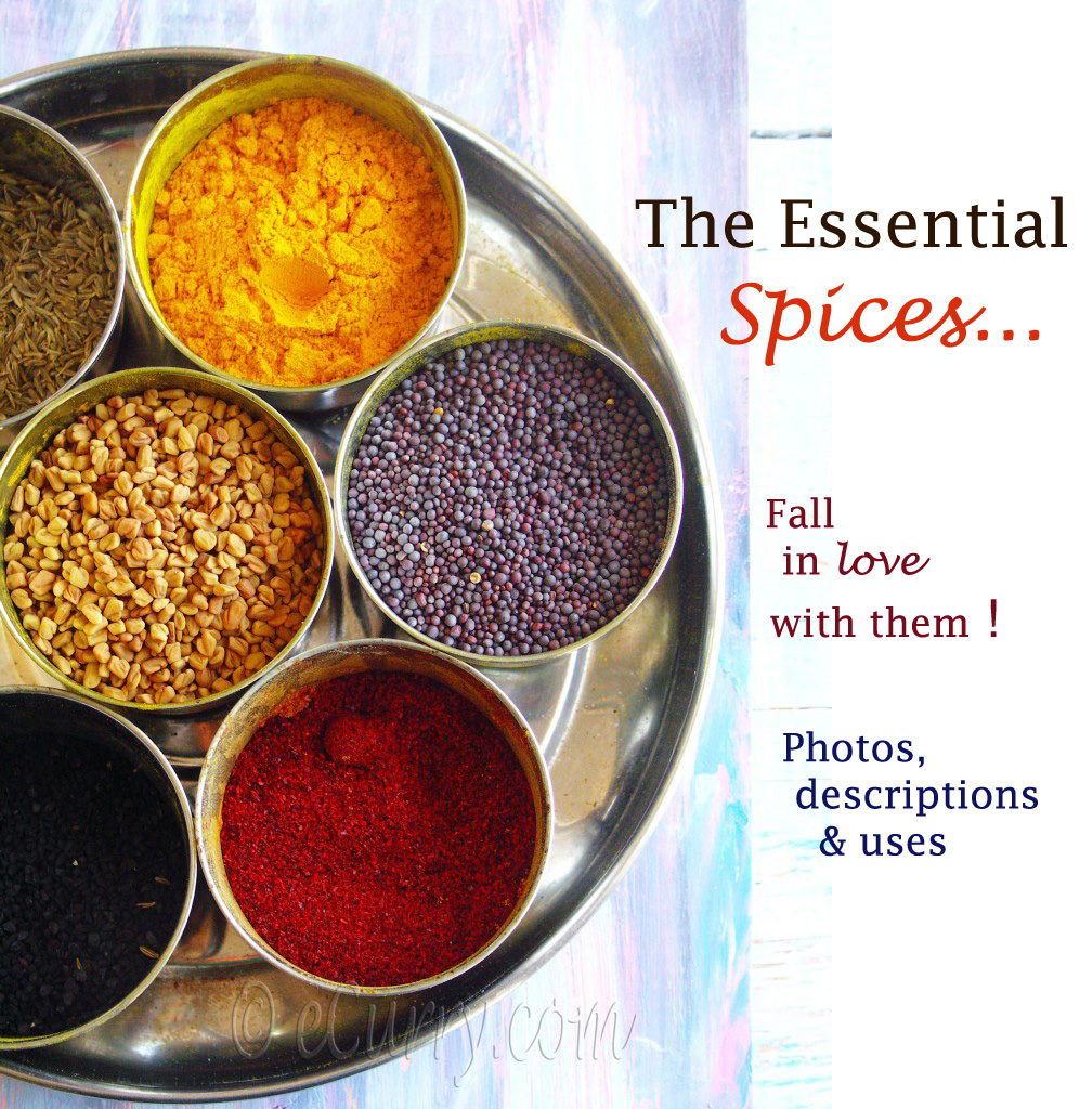15 common Indian spices and their English names